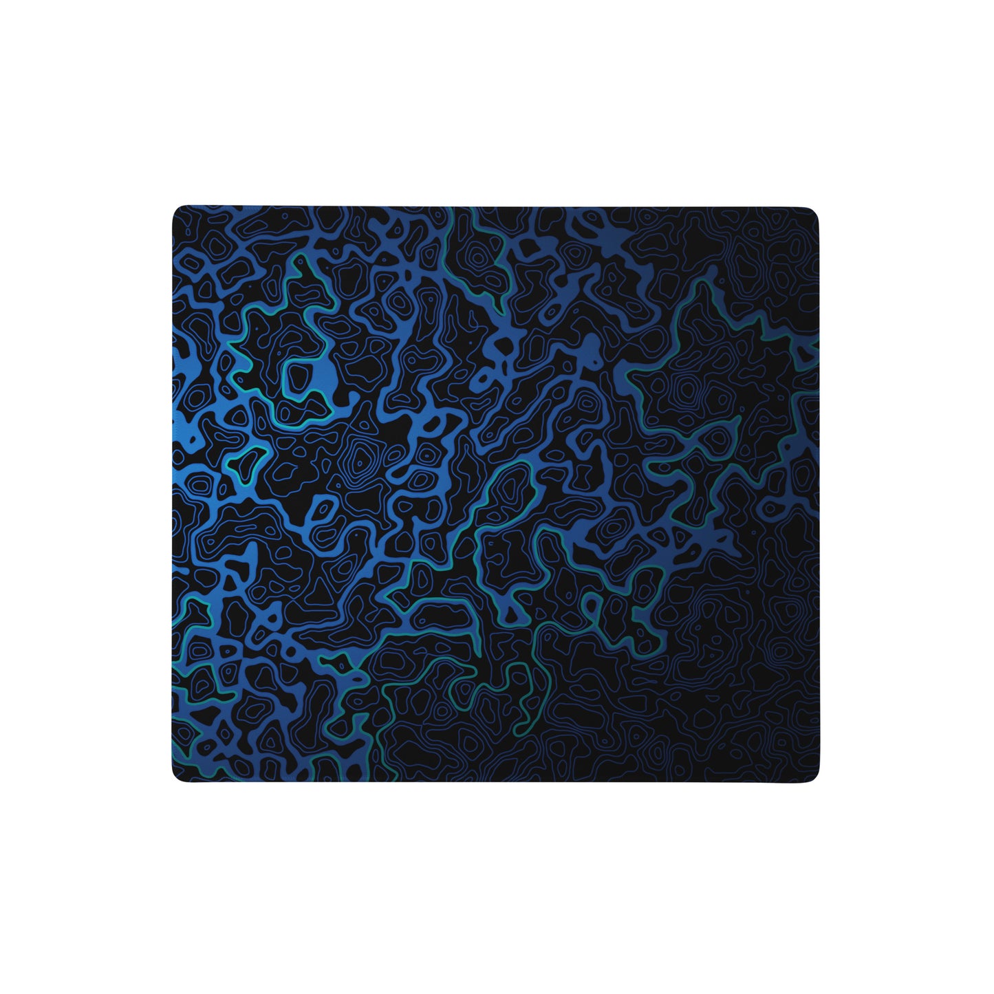 Topographic Stream Fishing Mousepad