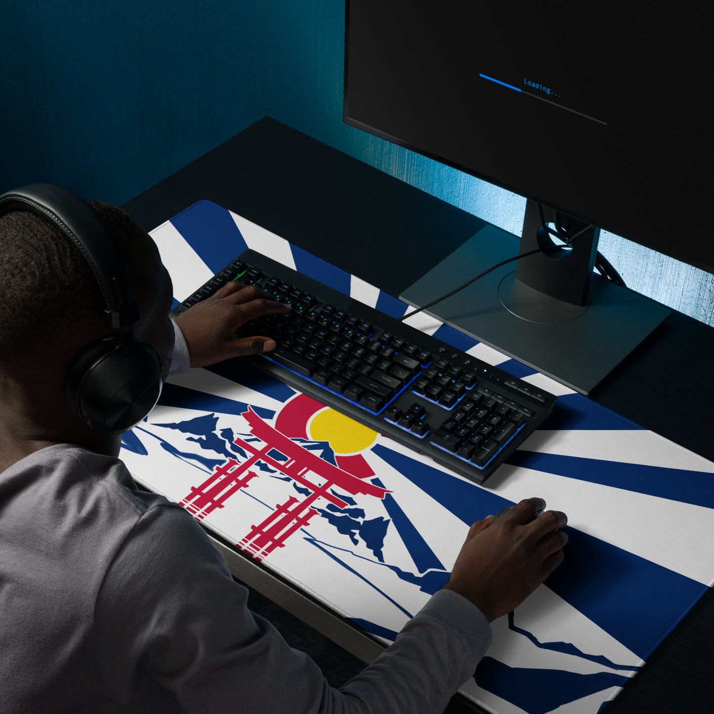 Colorado & Japan Gaming mouse pad