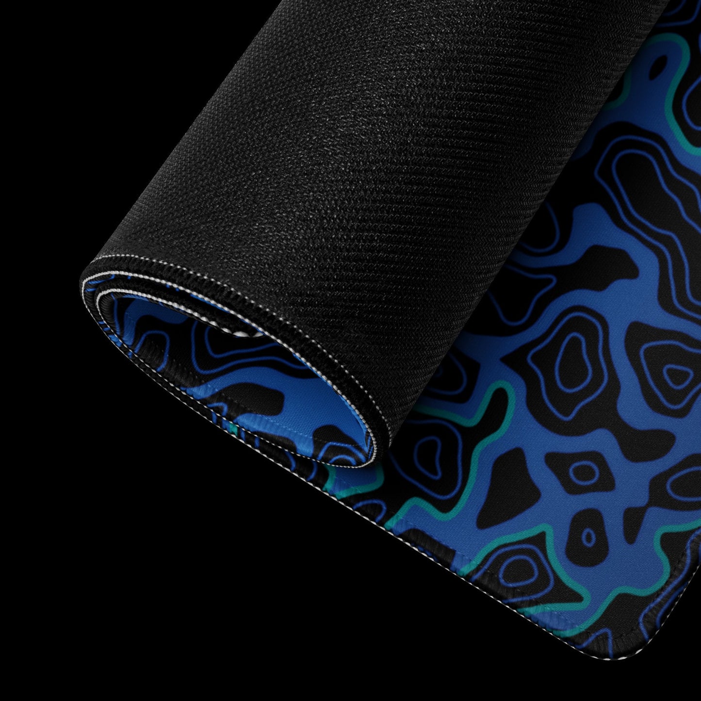 Topographic Stream Fishing Mousepad